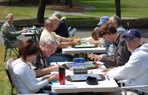 More Scrabble in the sun at 25th Anniversary of Seattle Club