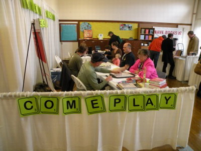 Seattle SCRABBLE Club at Seattle Bookfest 2009