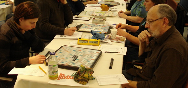 Hilary Johnson playing Norm Garvin, at Seattle tournament 30 January 2011